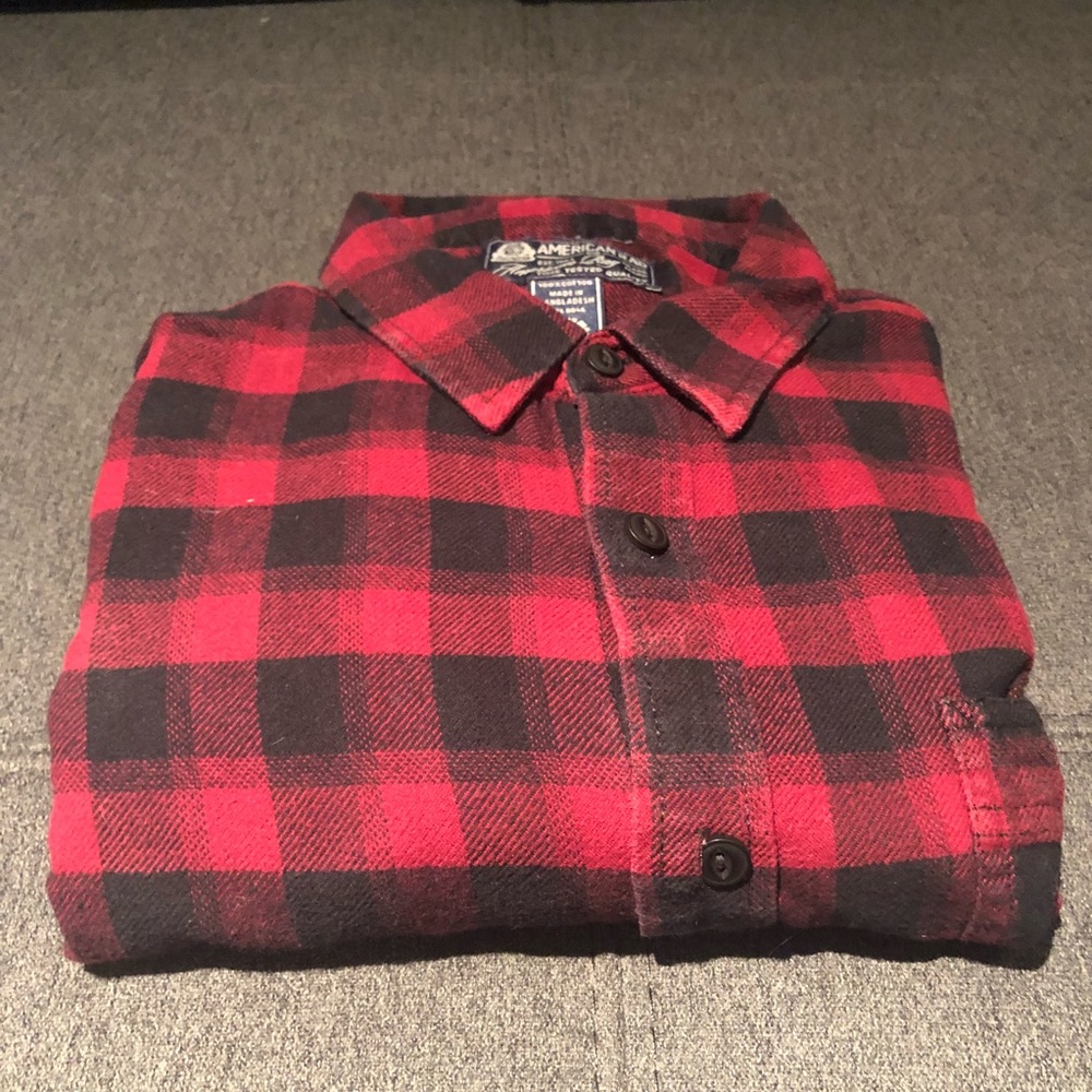 ❌SOLD❌ American Rag Cotton Long Sleeve Flannel - Picture 1 of 4